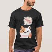 hallo Kat. T-shirt (Voorkant)
