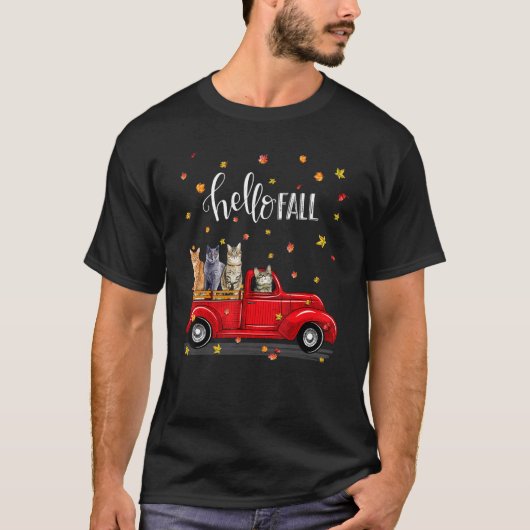 hallo kattewagen t-shirt (Voorkant)
