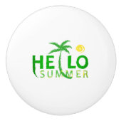 hallo keramische knop (Voorkant)