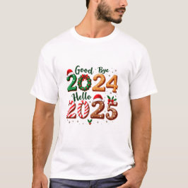 Hallo Kerst T-shirt Tot ziens 2024