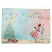 hallo kerst van 1950! groot cadeauzakje (Achterkant)