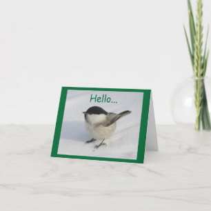 Hallo Kerst - Wenskaart Feestdagen Kaart
