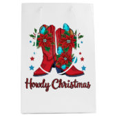 Hallo Kerstlaarzen Medium Cadeauzakje (Voorkant)