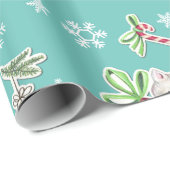 hallo kerstpapier cadeaupapier (Rol Hoek)