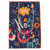 hallo kerstrecrotekst medium cadeauzakje (Achterkant)