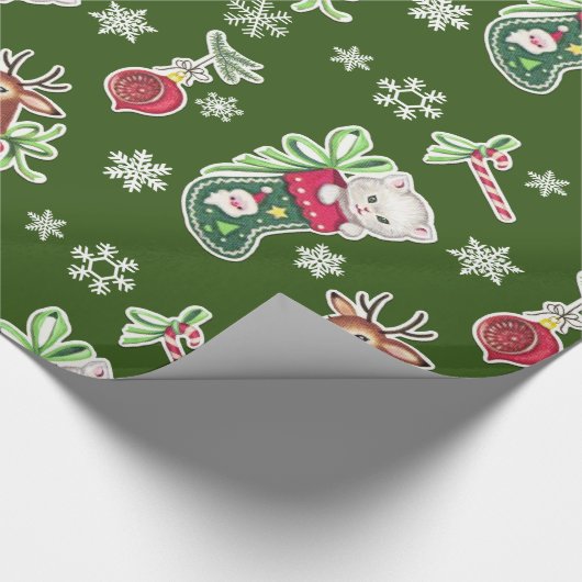 hallo Keukenkerstpapier in het groenboek Cadeaupapier (Hoek)