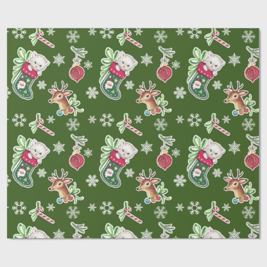 hallo Keukenkerstpapier in het groenboek Cadeaupapier (Vlak)