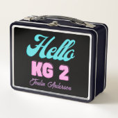 Hallo KG2, Terug naar school (Voorkant)