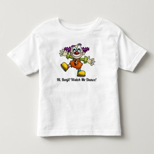 Hallo ___! Kijk hoe ik dans Kinder Shirts (Voorkant)
