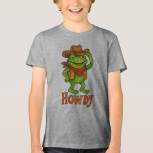 Hallo Kikker Tri-Blend Shirt
