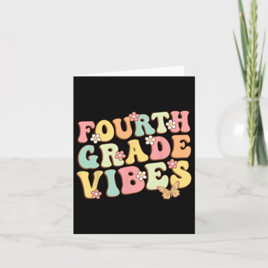 Hallo Kind Grade Vibes Kaart (Voorkant)