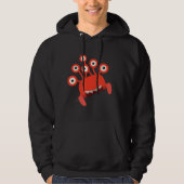 Hallo Kind Peek-a-Boo Monster zegt Hoodie (Voorkant)