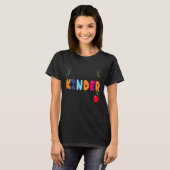 hallo Kinder Garten terug naar school T-shirt (Voorkant volledig)