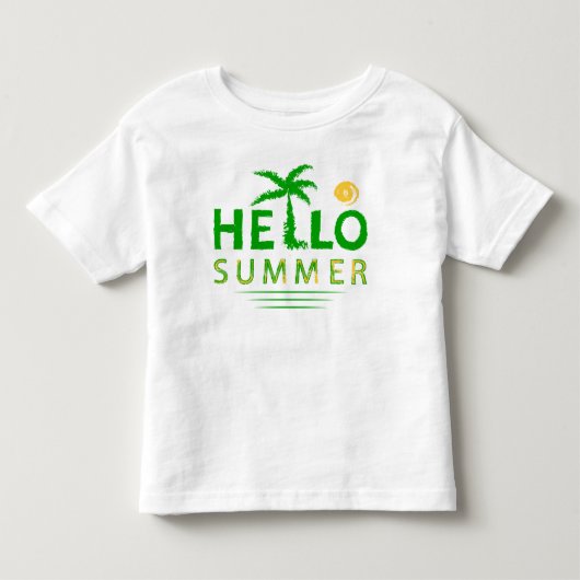 hallo kinder shirts (Voorkant)