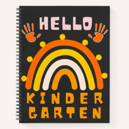 hallo KINDERGARTEN - COOL RAINBOW Notitieboek