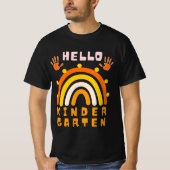 hallo KINDERGARTEN - COOL RAINBOW T-shirt (Voorkant)