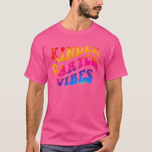 hallo Kindergarten, eerste dag van de kinderjarten T-shirt (Voorkant)