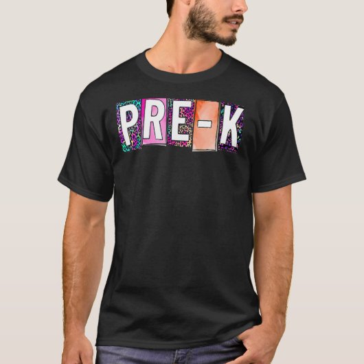 hallo Kindergarten Leerlingen Lopard First T-shirt (Voorkant)