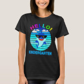 hallo Kindergarten Shark Baby T-shirt (Voorkant)