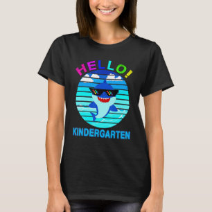 hallo Kindergarten Shark Baby T-shirt
