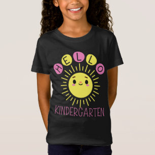 hallo Kindergarten Terug naar School Sunshine T-shirt