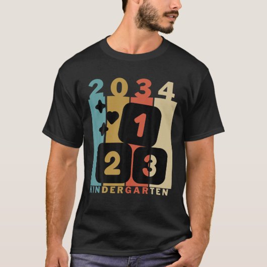 hallo Kindertuin 1 dag terug naar schoolmeisje T-shirt (Voorkant)