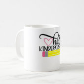 hallo Kindertuin Terug naar school Leerschool Koffiemok (Voorkant links)
