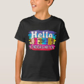 hallo Kindertuin Terug naar school T-shirt (Voorkant)