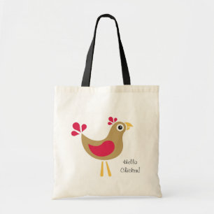 hallo Kip! canvas tas