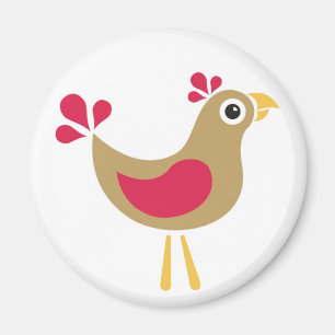 hallo Kip! Funky Chicken Magnet