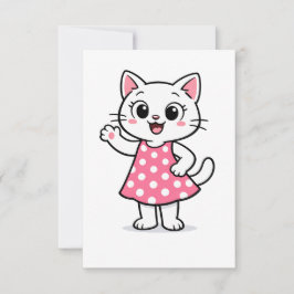 Hallo Kitty Bedankkaart