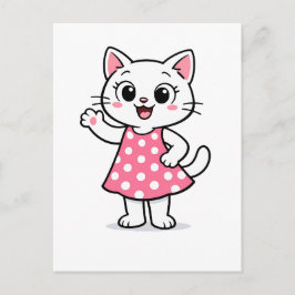 Hallo Kitty Briefkaart