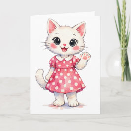 Hallo Kitty! Feestdagen Kaart