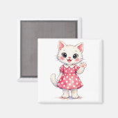 Hallo Kitty! Magneet (Voorkant / Achterkant)