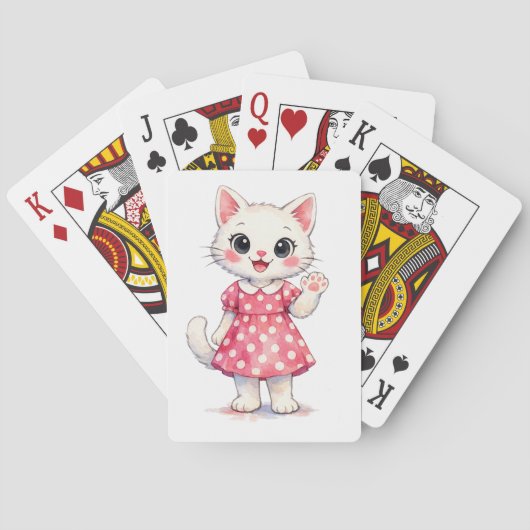 Hallo Kitty! Pokerkaarten (Achterkant)