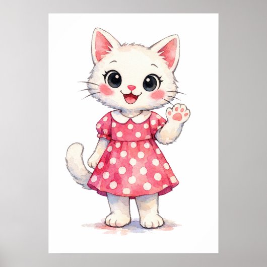 Hallo Kitty! Poster (Voorkant)