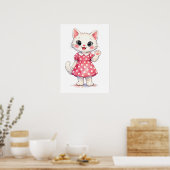 Hallo Kitty! Poster (Keuken)
