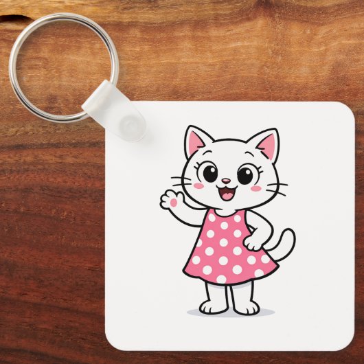 Hallo Kitty Sleutelhanger (Voorkant)