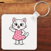 Hallo Kitty Sleutelhanger (Achterkant)