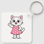 Hallo Kitty Sleutelhanger (Achterkant)