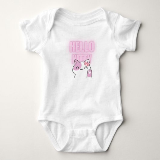 Hallo kitty t-shirt (Voorkant)