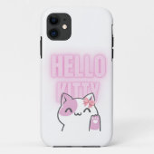 Hallo kitty telefoonhoesje Case-Mate iPhone case (Achterkant)
