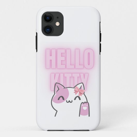 Hallo kitty telefoonhoesje Case-Mate iPhone case (Achterkant)
