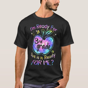 Hallo Klaar voor 3e klas stropdas Dye Terug naar S T-shirt