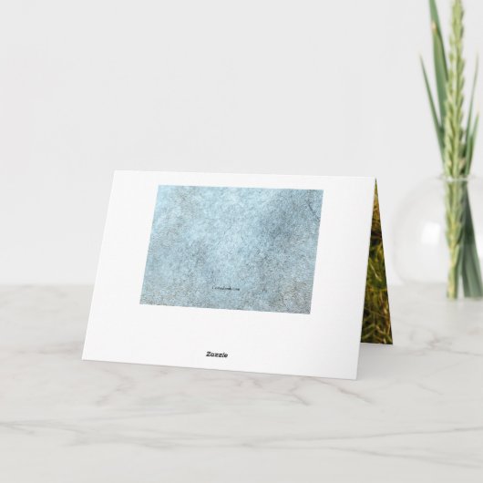 Hallo Klein Kat bedankt Notecard (Achterkant)