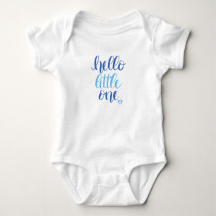 Hallo Kleine Blauwe Romper