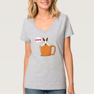 hallo kleine bruine oorkonijntje t-shirt