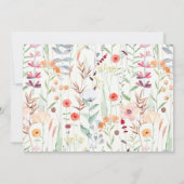 hallo kleine elegant Script Photo Birth Aankondiging (Achterkant)