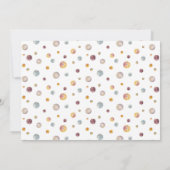 hallo kleine elegant Script Photo Birth Aankondiging (Achterkant)