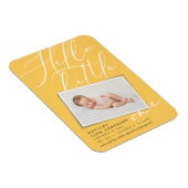 hallo kleine elegante moderne foto magneet (Rechterzijde)